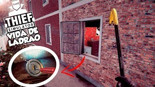 INVADI UMA CASA A LUZ DO DIA Thief Simulator [upl. by Seaman]