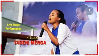 YADANI MERGA LIVE STAGE PERFORMANCE AT ADAMA BIRHANA KIRISTOS CHURCH  CONFERENCE  06042016 [upl. by Carothers]