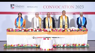 12th CONVOCATION  SCHOOL OF BUSINESS MANAGEMENT  NMIMS  BENGALURU [upl. by Mellisa]