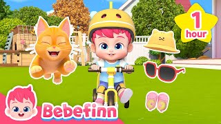 Bebefinn BEST  Baby Car The Cat Song More Compilation [upl. by Aynas815]