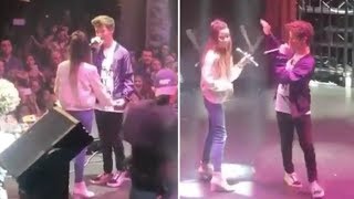 Hayden Summerall Tells Annie Hes IN LOVE With Her Onstage At Their Concert [upl. by Alathia]