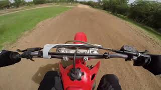 1988 Honda CR250 Test Ride  32 Year Old 2 Stroke [upl. by Estey]