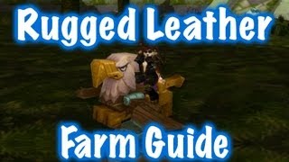 Rugged Leather Farm Guide World of Warcraft [upl. by Ela]