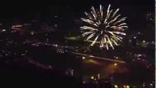 New Years Eve 2014 in NaplesCapodanno 2014 a Napoli [upl. by Orth]