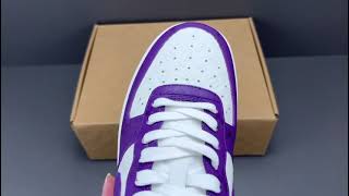 LOUlS VUlTTON X NiKe Air Force 1 LOw Purple 3846 [upl. by Morice]