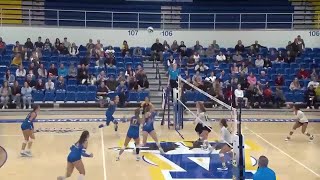 UAF volleyball wins Ice Block Classic [upl. by Amhsirak]