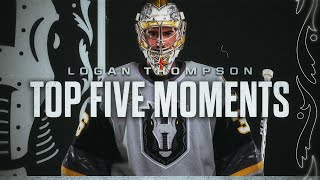 Top 5 Logan Thompson Moments [upl. by Nnyliak]