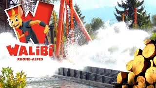 BAMBOOZ RIVER Off Ride  Walibi RhôneAlpes [upl. by Ecirtnuahs379]