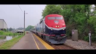 Amtrak Borealis train 1333 1st revenue run May 21st 2024 [upl. by Fleischer103]