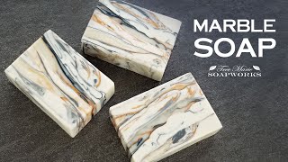 Marble Cold Process Soap Technique Video 27 [upl. by Diandre741]