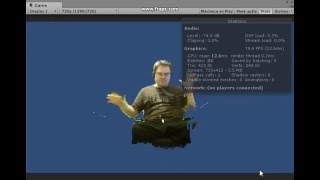 Kinect point cloud in Unity with background removal [upl. by Katherine]