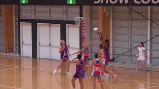 PreSeason 2018  NSW Swifts vs Lorna Jane Queensland Firebirds [upl. by Yednil302]