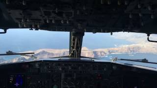 INCREDIBLE APPROACH FUNCHAL AIRPORT COCKPIT VIEW [upl. by Nivonod]