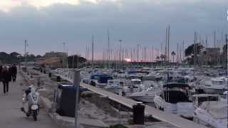 PORT DE BANDOL AU COUCHER DU SOLEIL [upl. by Llennhoj]