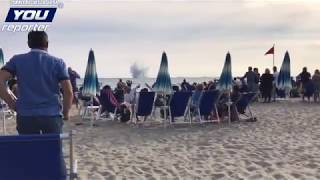 TERRACINA ESIBIZIONE AEREA FINISCE IN TRAGEDIA [upl. by Chuah609]