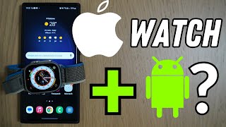 How to Connect Apple Watch Ultra with Android  Full Setup [upl. by Odlamur170]