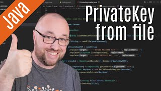 How read a Private Key from PEM PKCS8 file in Java [upl. by Presley]