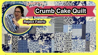 ❤️ Fabric SCRAPS Make The BEST Quilts  Crumb Cake Quilting [upl. by Westbrook391]