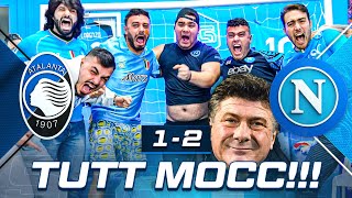 ✊🏻 TUTT MOCC ATALANTA 12 NAPOLI  LIVE REACTION NAPOLETANI HD [upl. by Ennirroc662]