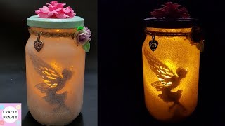 Fairy Lantern TutorialDIY Fairy Glow Jars  No Tissue Paper [upl. by Ovida]