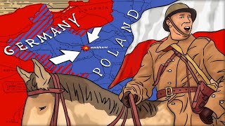 Invasion of Poland from the Polish Perspective  Animated History [upl. by Nyledam]