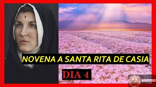 4 Novena a Santa Rita de Casia👉DIA CUARTO 4 🙏 Encuentra Milagros en esta Poderosa Oración [upl. by Wallis106]