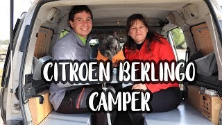 13 Berlingo MiniCamper con poty ecológico y agua caliente  Al Son de mi Furgón [upl. by Eart97]