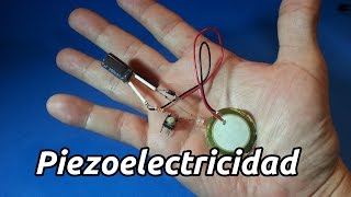 Generador de Energía Piezoeléctrico [upl. by Zollie]