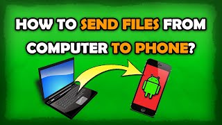 How To Transfer Files From PC To Android Using WiFi [upl. by Joanne]