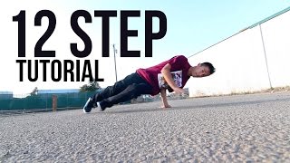 How to Breakdance  12 Step  Baby Love  Twine  Footwork 101 [upl. by Askari]