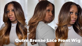 OUTRE LACE FRONT BRENAE DR4HONEY DIP  WIG REVIEW [upl. by Searby409]