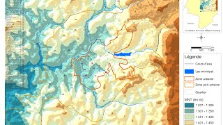 Télécharger modèle numérique de terrain avec GlobalMapper et Générer une carte daltimétrie  DEM [upl. by Tabshey425]