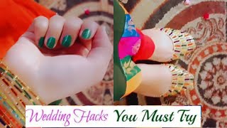 Quick and easy Life saving WEDDING HACKS you must try beauty fashion fun [upl. by Ines]