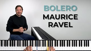 How to play Bolero by Maurice Ravel on the piano  Playground Sessions [upl. by Malachy]