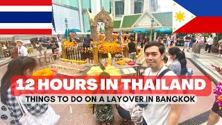 Bangkok  Things to do on a 12 hours Layover [upl. by Airda928]