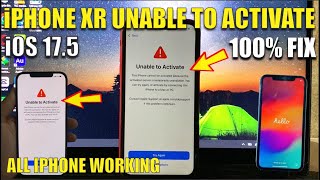 Unable To Activate iOS 175 iPhone XR 2024  Unable To Activate iPhone  Bypass Pro [upl. by Florence]