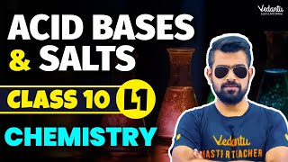 Acid Bases amp Salts Chemistry Chapter 2 Class 10 L1 Shimon Sir  V master Tamil [upl. by Branscum]