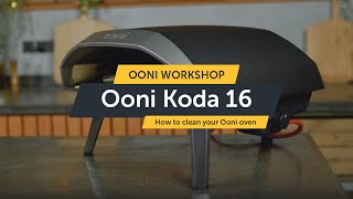 How to clean your Ooni Koda 16  Koda 16  Ooni Pizza Ovens [upl. by Enrique904]