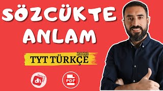 SÖZCÜKTE ANLAM Full 📌 TYT Türkçe 2023 Deniz Hoca PDF 📘📕 [upl. by Benjamin154]