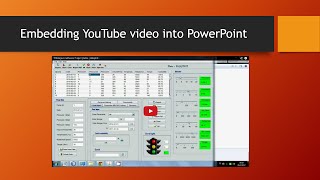 How to Embed a YouTube video in Powerpoint Presentation [upl. by Aizahs]