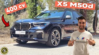 BMW X5 G05 M50d 400 cv 4 TURBOS El SUV más DINÁMICO TOP DRIVERS [upl. by Elwaine]