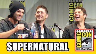 SUPERNATURAL Comic Con Panel 2015 [upl. by Carpet]