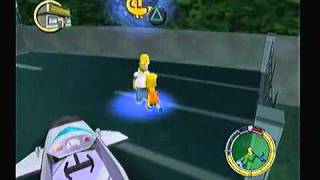 Lets Play The Simpsons Hit and Run PS2 Part 06 [upl. by Osmund]