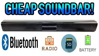 Affordable Soundbar Review 2019  GooDee BS28B [upl. by Sherrard]