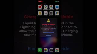 iPhone water inside Lightning port [upl. by Tudor]