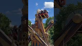 Six Flags America Steam Whirler [upl. by Esirtal61]