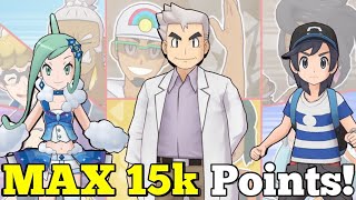 MAX 15k Points Alola Champion Stadium Master Mode  Pokémon Masters EX [upl. by Nytsuj422]