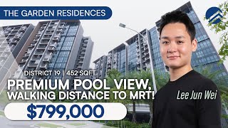 The Garden Residences 1Bedroom with 452 sqft Serangoon North View District 19  799000 Jun Wei [upl. by Meldoh]