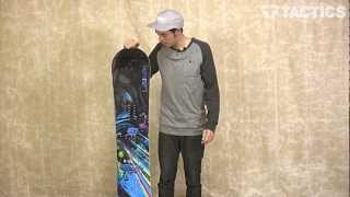 Lib Tech Attack Banana EC2BTX Snowboard 2013 Review  Tacticscom [upl. by Anar306]