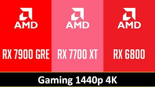 RX 7900 GRE vs RX 7700 XT vs RX 6800 [upl. by Adao]